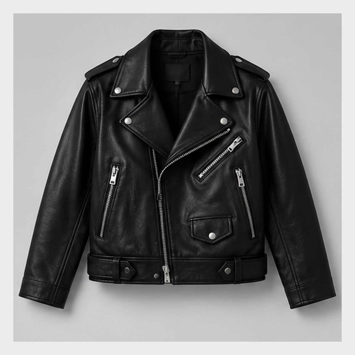 Moto Faux Leather Jacket