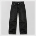 Straight Black Denim